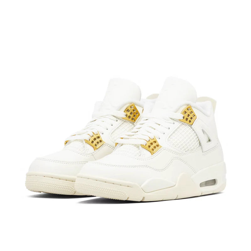 AJ4 Retro Metallic Gold